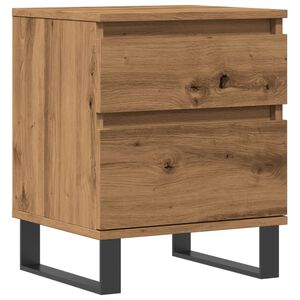 vidaXL Nachttisch Artisan-Eiche 40x35x50 cm Holzwerkstoff