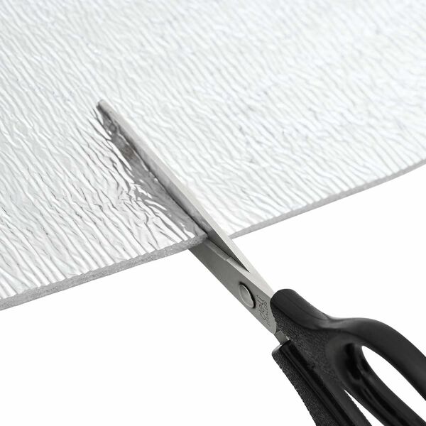 vidaXL Heizk&ouml;rper-Reflektorfolie Silber 5 x 0.5 m Polyethylen