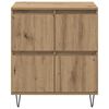 vidaXL Sideboards 3 pcs Artisan-Eiche 180 x 35 x 70 cm Holzwerkstoff
