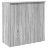 vidaXL Empfangstheke Grau Sonoma 100x50x103,5 cm Holzwerkstoff