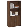 vidaXL Bücherregal Braun Eichen-Optik 60x24x120 cm Holzwerkstoff