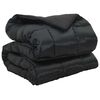 vidaXL Winterbettdecke 200 x 240 cm 450 g/m&sup2; Schwarz