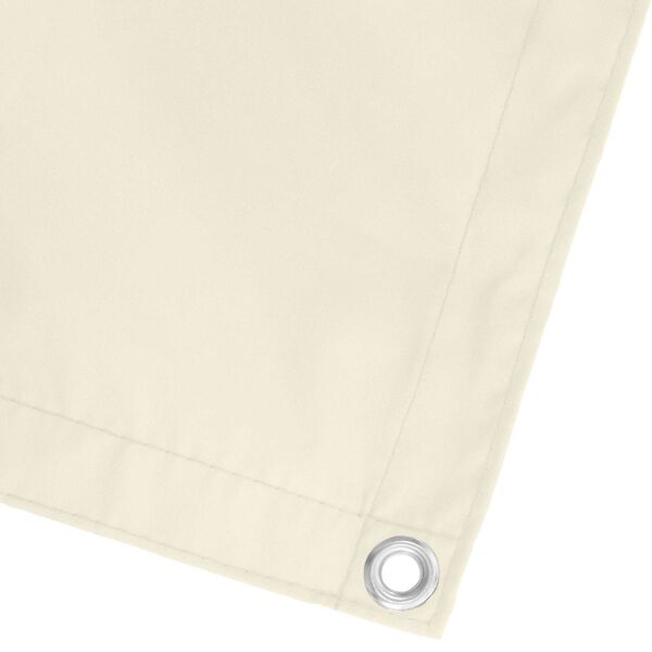 vidaXL Balkonsichtschutz Creme 100 x 200 cm Oxford-Stoff