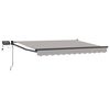vidaXL Manuelle Gelenkarmmarkise mit LEDs 2,5 x 2 m
