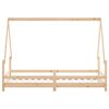 vidaXL Kinderbett 90x190 cm Massivholz Kiefer