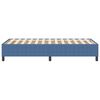 vidaXL Boxspringbett Blau 90 x 190 cm Cordstoff