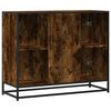 vidaXL Sideboard Räuchereiche 92x35x76 cm Holzwerkstoff