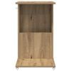 vidaXL Beistelltisch Artisan-Eiche 40 x 35 x 60 cm Holzwerkstoff
