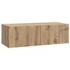 vidaXL Wandmontierter TV-Schrank Artisan-Eiche 98 x 41 x 30 cm