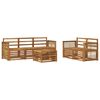 vidaXL Sofagarnituren 6 pcs Massivholz Akazie