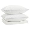 vidaXL G&auml;nsedaunen-Bettdecken-Set 90% FULDA 3 stk. 155 x 220 cm Sommer