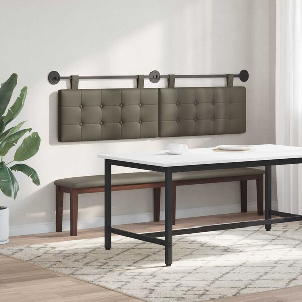 vidaXL H&auml;ngevorderseite Wandmontiert Kunstleder