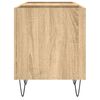 vidaXL Plattenschrank Sonoma-Eiche 121x38x48 cm Holzwerkstoff
