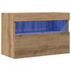 vidaXL TV-Wandschrank 60 x 30 x 40 cm Artisan-Eiche Holzwerkstoff