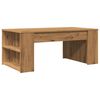 vidaXL Couchtisch Artisan-Eiche 102x55x42 cm Holzwerkstoff