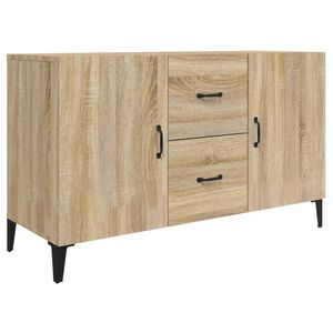 vidaXL Sideboard Sonoma-Eiche 100x36x60 cm Holzwerkstoff