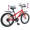 vidaXL Kinderfahrrad 20 Zoll 6-Speed f&uuml;r 6-11 Jahre alt Rot