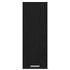 vidaXL H&auml;ngeschrank 2 pcs Schwarze Eiche und Wei&szlig; 30 x 31 x 80 cm