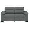 vidaXL 2-Sitzer-Sofa Dunkelgrau 160x81x84 cm Stoff