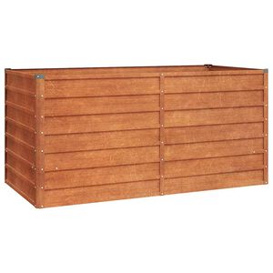 vidaXL Hochbeet Rostig 160x80x77 cm Cortenstahl