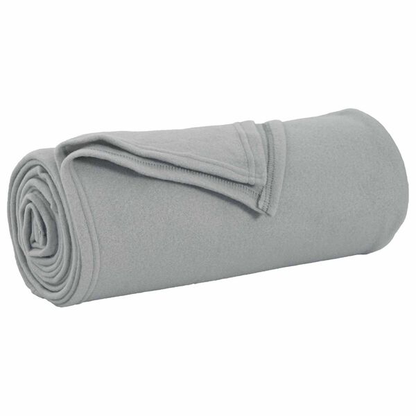 vidaXL Wohndecken 24 pcs Grau 170 x 130 cm Fleece