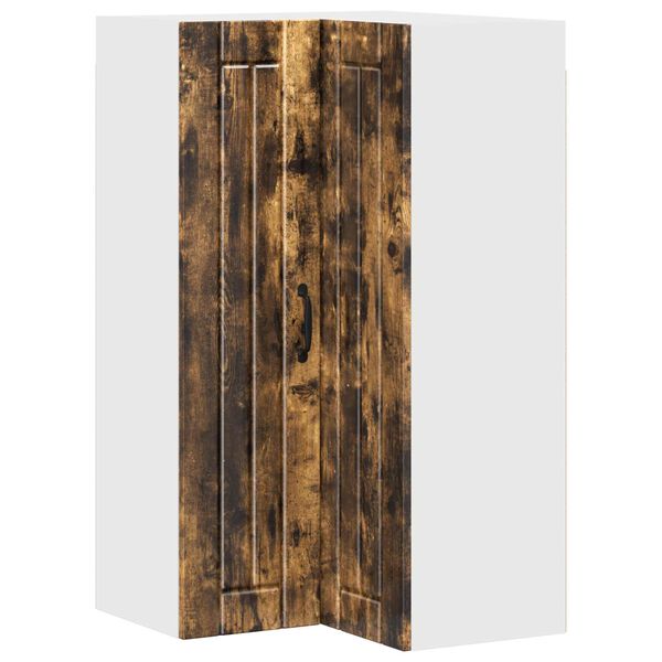vidaXL K&uuml;chenschrank Ger&auml;ucherte Eiche 57 x 57 x 100 cm Holzwerkstoff