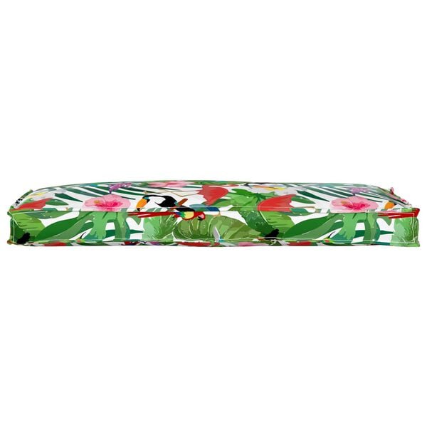 vidaXL Kissen Floral Mehrfarbig 110 x 40 x 8 cm Oxford-Stoff