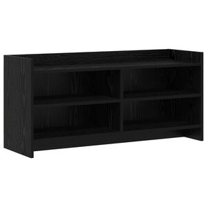 vidaXL TV-Schr&auml;nk 100 x 33 x 47 cm Schwarze Eiche Holzwerkstoff