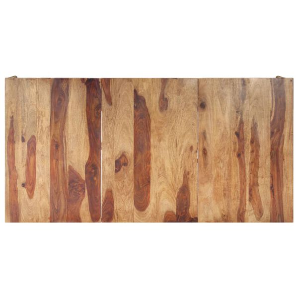 vidaXL Esstisch 180x90x76 cm Massivholz