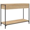 vidaXL Konsolentisch Sonoma-Eiche 100x34,5x75 cm Holzwerkstoff