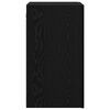 vidaXL Wand-TV-Schrank 2 pcs Schwarz Eichen-Optik 30,5 x 30 x 60 cm