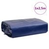 vidaXL Abdeckplane Blau 1x2,5 m 650 g/m&sup2;