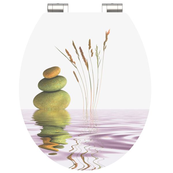 SCH&Uuml;TTE Toilettensitz mit Absenkautomatik BALANCE Hochglanz MDF