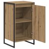 vidaXL Sideboard Kunsthandwerk Eiche 43 x 36 x 75,5 cm Holzwerkstoff