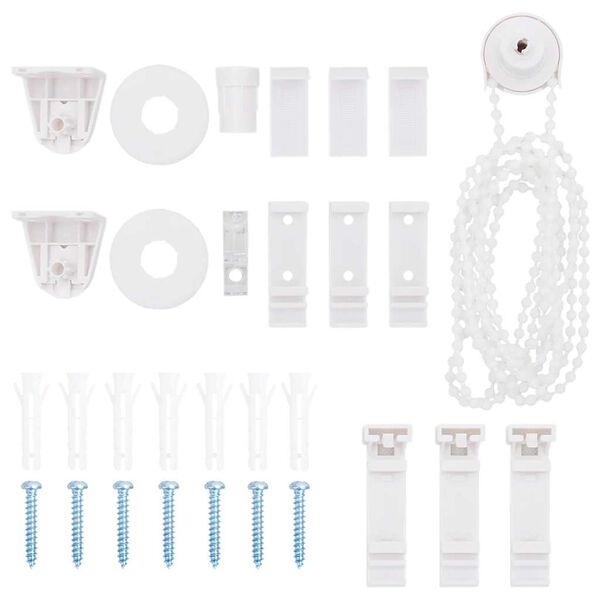 vidaXL 30-tlg. Rollo-Beschläge 18 mm