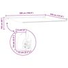 vidaXL Einziehbare Markise Wei&szlig; 500 x 350 cm Stoff