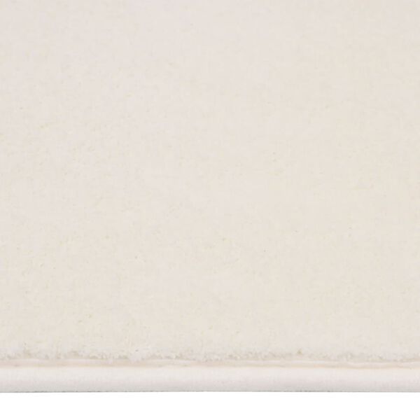 vidaXL Hochflor-Teppich Creme 170x120 cm