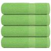 vidaXL Handt&uuml;cher FROGN 4 Stk. Apfelgr&uuml;n 50x100 cm 360 g/m&sup2;