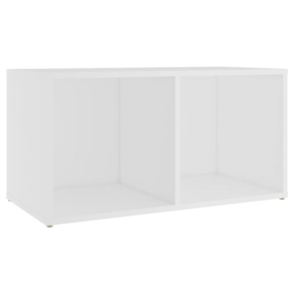 vidaXL 3-tlg. TV-Schrank-Set Weiß Holzwerkstoff