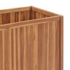 vidaXL Hochbeet 100x50x70 cm Massivholz Teak