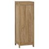 vidaXL Kommode 30x30x90 cm Massivholz Teak