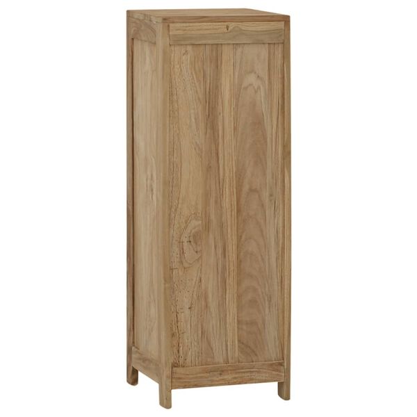 vidaXL Kommode 30x30x90 cm Massivholz Teak