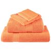 vidaXL Premium-Handt&uuml;cher SOLUND 2 Stk. Orange 50x100 cm 600 g/m&sup2;