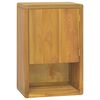 vidaXL Wand-Badschrank 45x30x70 cm Massivholz Teak