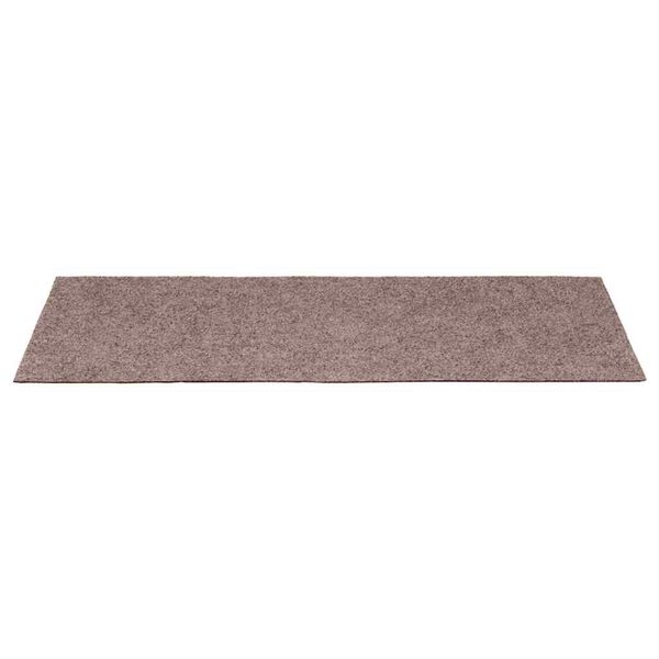 vidaXL Stufenmatten Selbstklebend 5 Stk. 65x21x4 cm Hellbraun Rechteckiger Rand