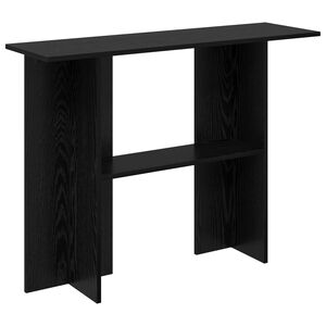 vidaXL Konsolentisch Schwarze Eiche 100 x 30 x 75 cm Holzwerkstoff