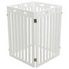 TRIXIE Hunde-Absperrgitter 4-teilig MDF 60-160 cm Wei&szlig;