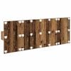 vidaXL Kopfteil mit Schrank mit Schubladen 3 pcs Altholz Holzwerkstoff