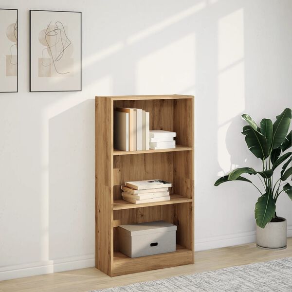 vidaXL B&uuml;cherregal Artisan-Eiche 60x24x109 cm Holzwerkstoff