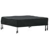 vidaXL Tischdecken 82 x 82 x 15 cm Quadratisch Wasserdicht Schwarz